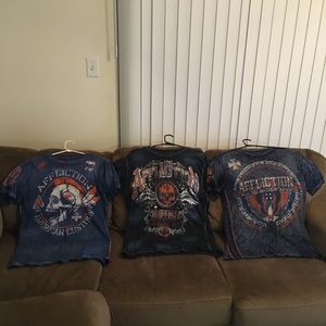 Affliction custom shirts